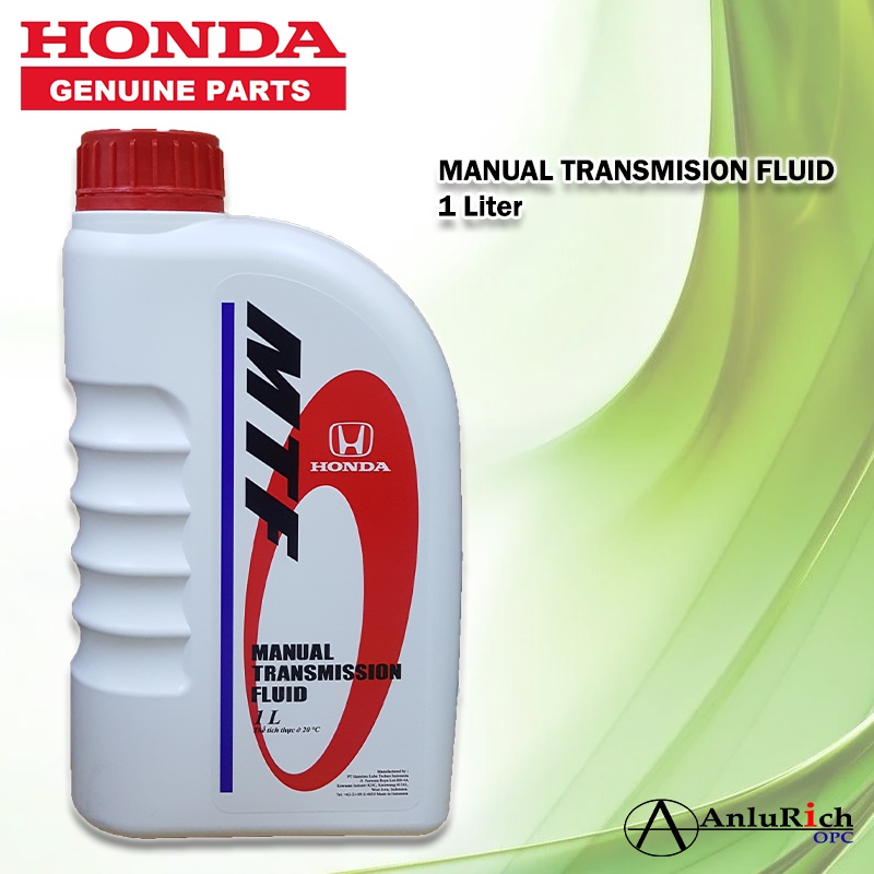 HONDA MANUAL TRANSMISSION FLUID MTF 1L Shopee Philippines