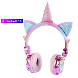 bluetooth headphones unicorn