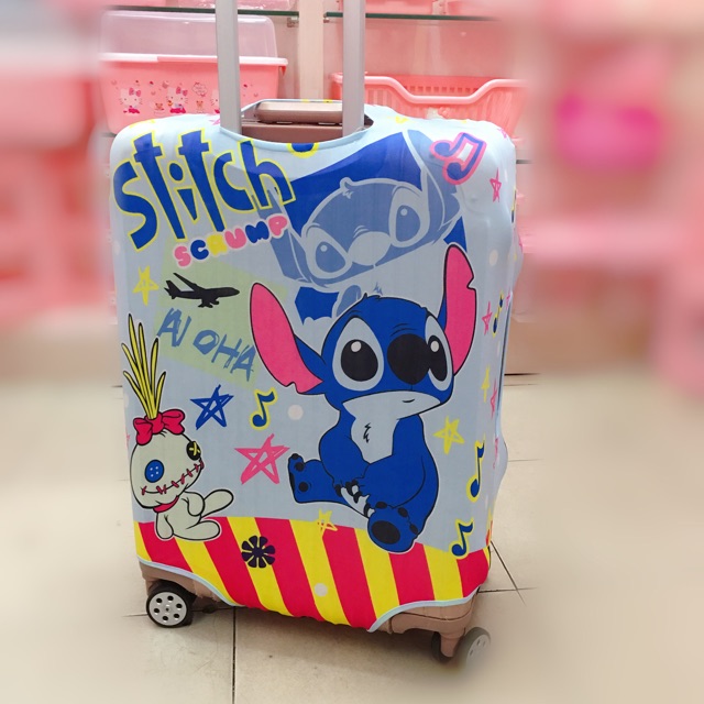 Stitch luggage cover actual picture Shopee Philippines