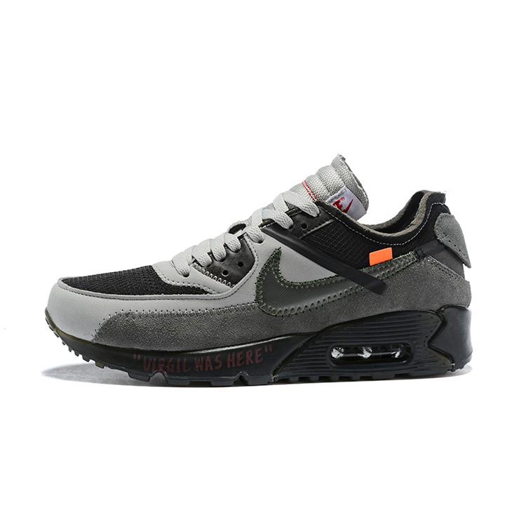 off white air max 90 grey