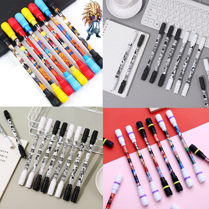 19Styles/Set One Piece Jujutsu Kaisen Rotating Balance Pen Competition ...