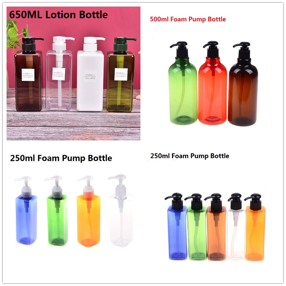 FAPH 650ml Plastic Empty Pump Dispenser Bottle FAA Shopee Philippines