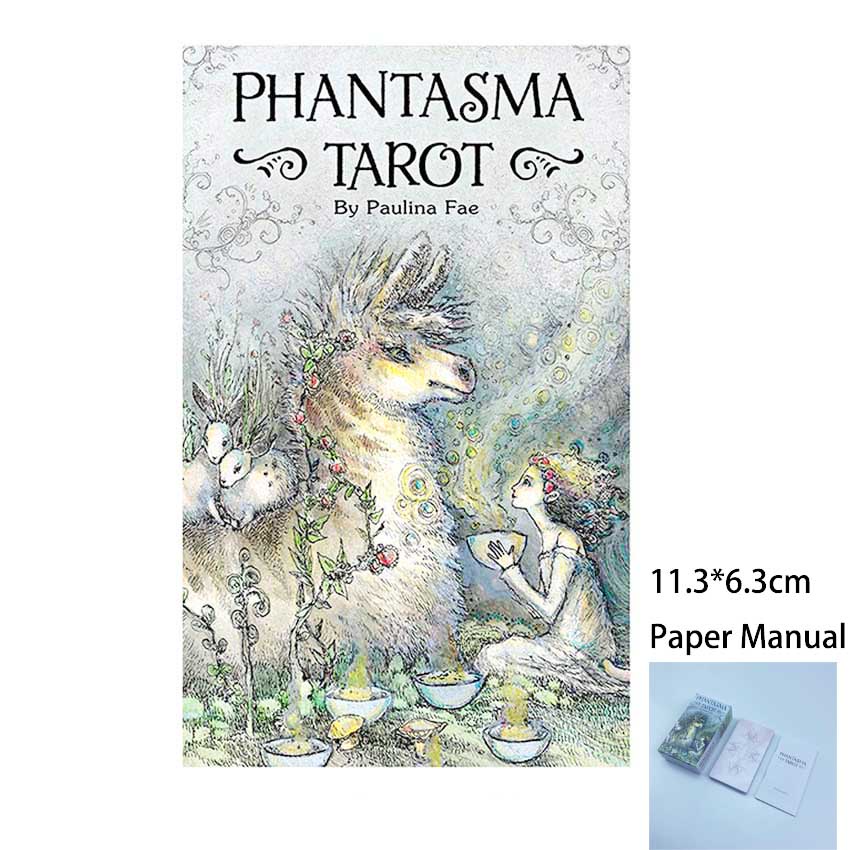 11.3x6.3cm Phantasma Tarot Deck Card Game Paper Manual Shopee Philippines