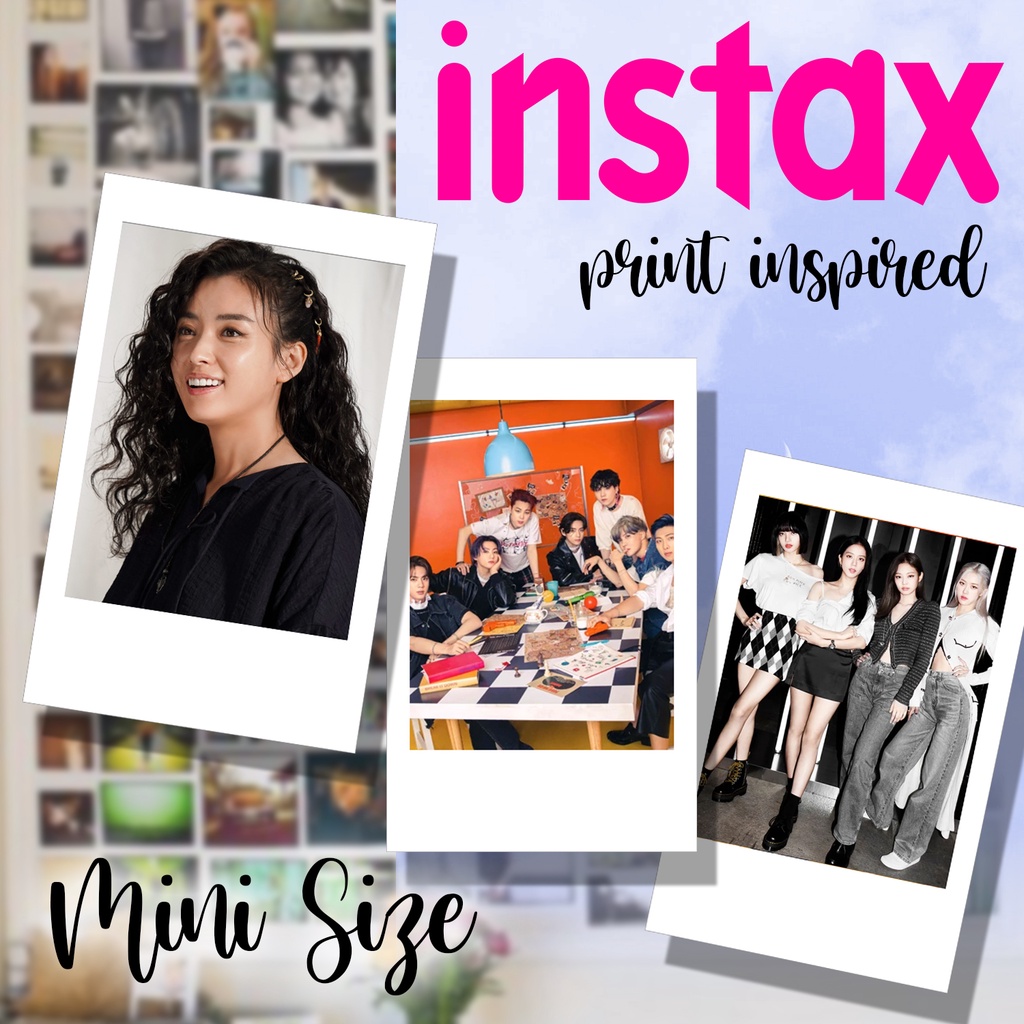 Instax MINI Picture Style | Php110 (30pcs.) | Shopee Philippines