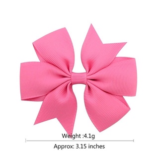 Bowknot Hairpin Kids Baby Girls Hair Bow Clips #2