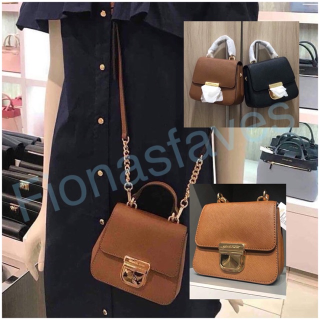 Mk Michael Kors Bridgette mini crossbody leather bag ORIG! | Shopee  Philippines