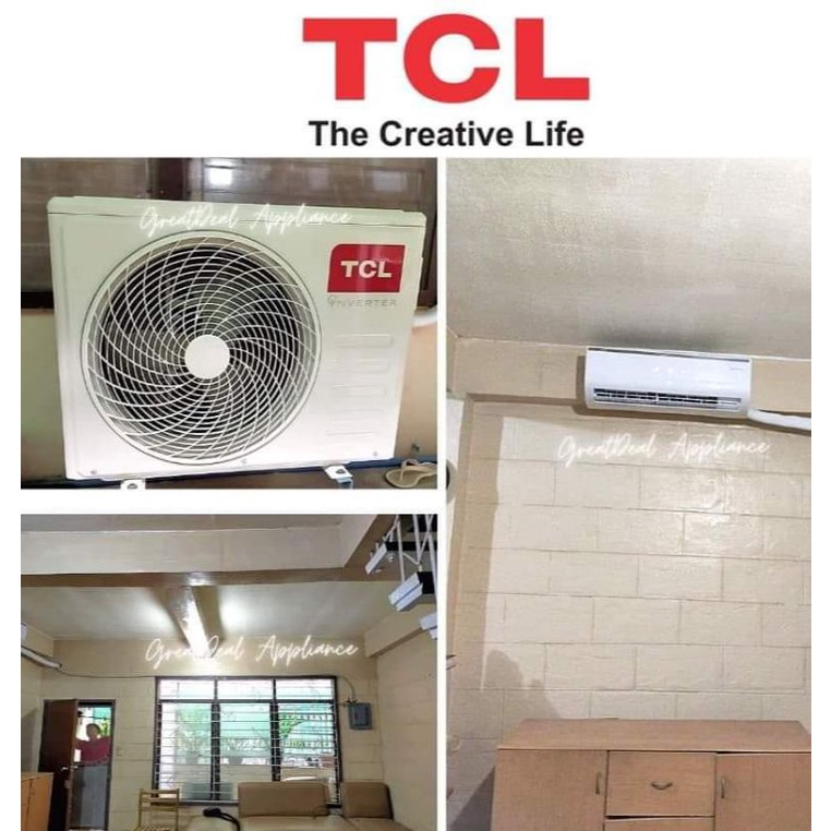 Tcl 1hp Split Type Inverter Airconditioner Shopee Philippines