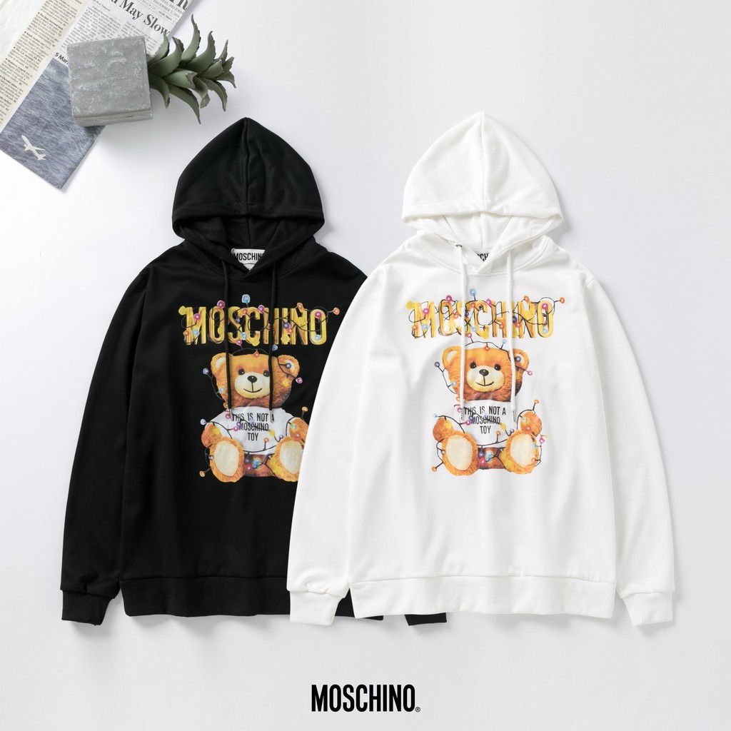 moschino pullover hoodie