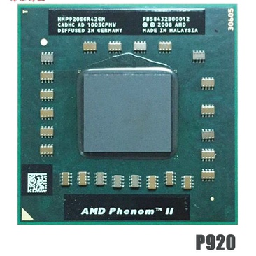 AMD Phenom II N850 N930 N950 N970 P920 P940 P960 Quad-Core Quad-Thread ...