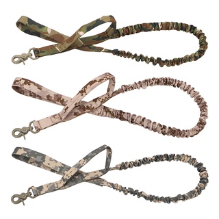 Tactical Bungee Dog Leash Military Dog Training Leashes Elastic Leads Rope