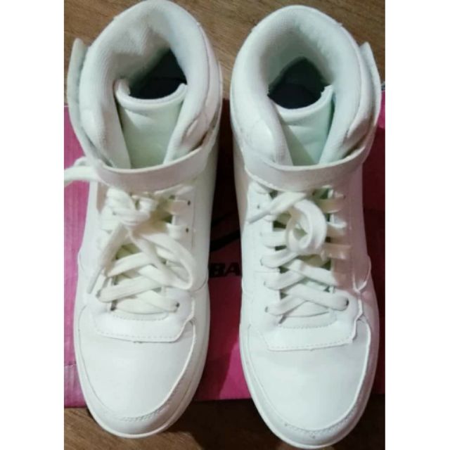 World Balance White High Cut Sneakers 