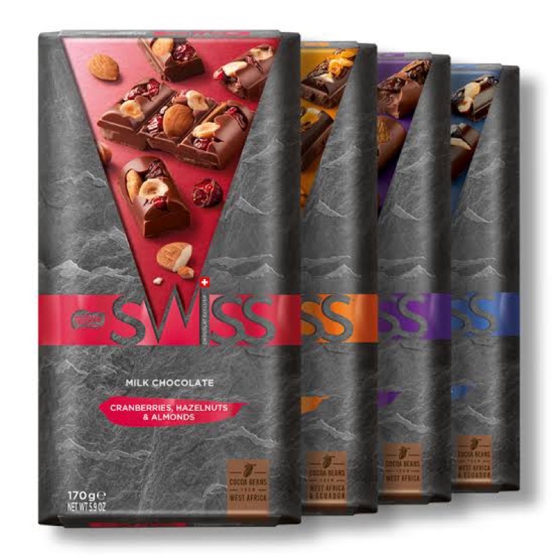 Nestle Swiss Chocolate 170g Shopee Philippines