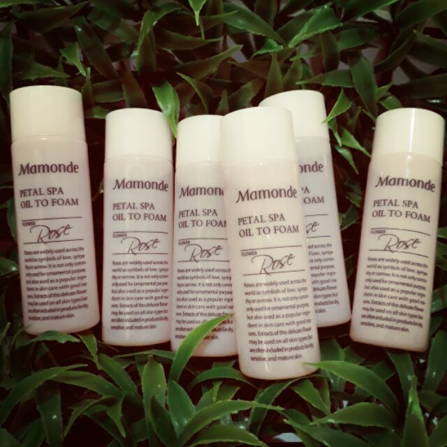 mamonde oil to foam cleanser