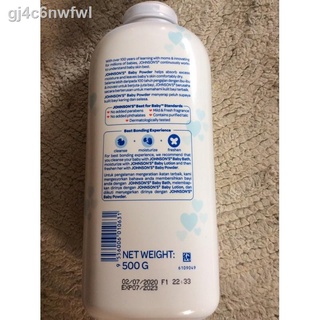 ■Johnsons Baby Powder 500g (Imported from Singapore) 【Hot sale】 #4
