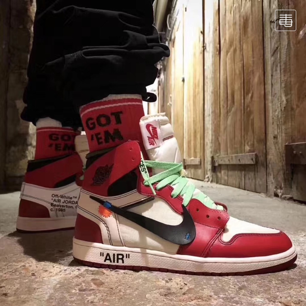 air jordan 1 retro high og chicago off white