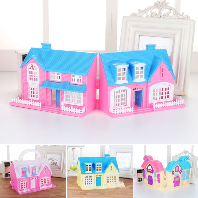 plastic dollhouse