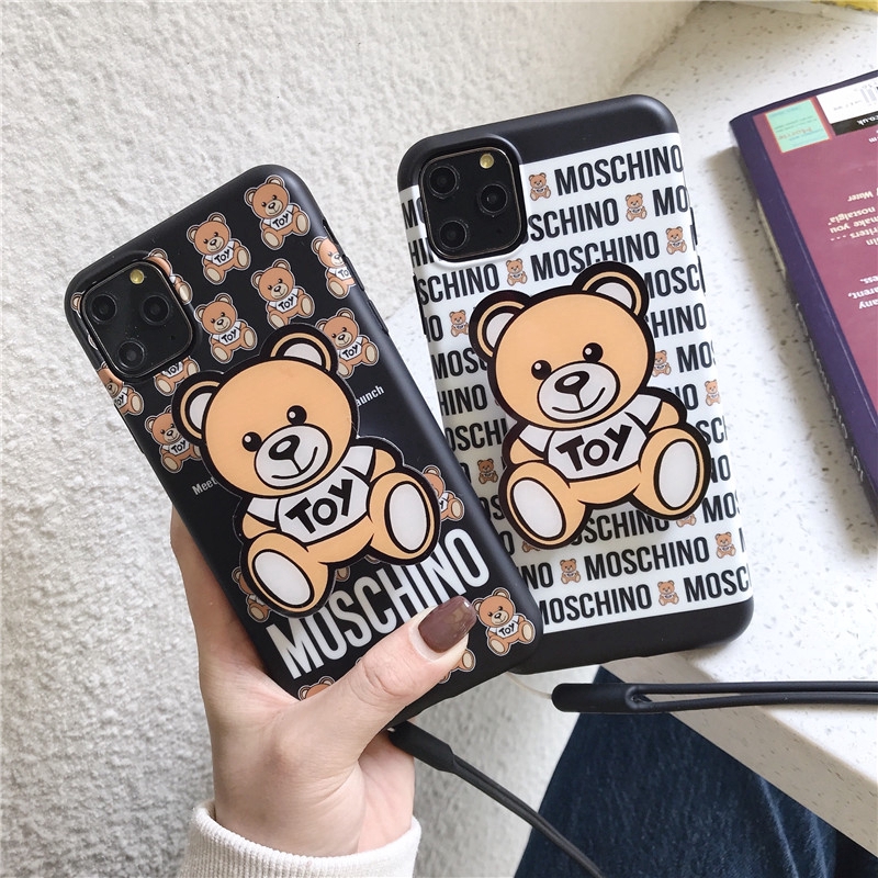 Moschino Bear Casing For Iphone 7 8 Plus X Xs Xr Max 11 Pro Max Iphone Case Iphone 6 6s Cover Shopee Philippines