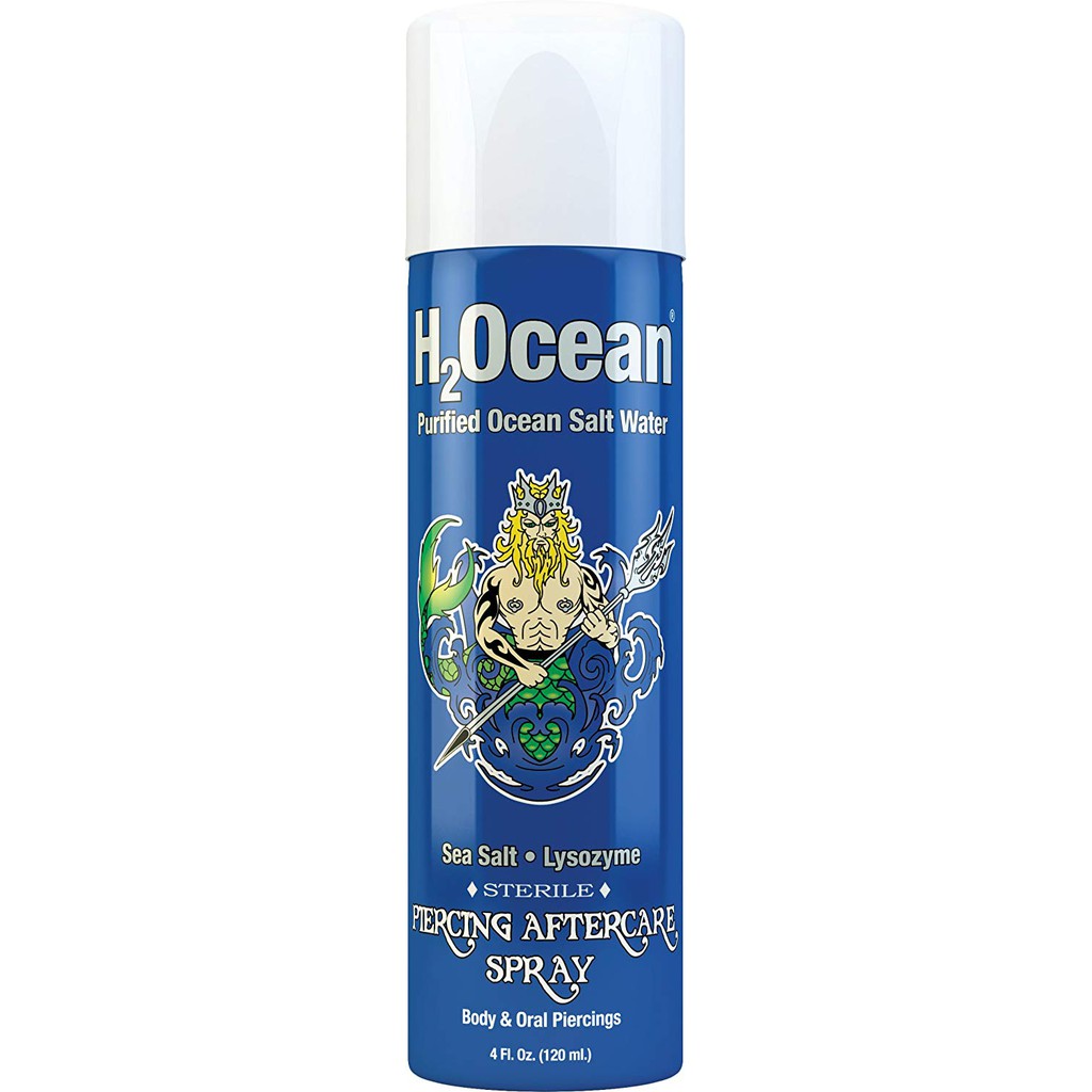 H2Ocean Piercing Aftercare Spray, 4 Fluid Ounce | Shopee Philippines