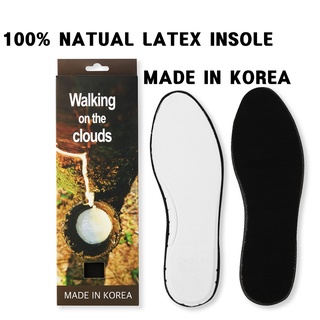 KOREA 0141 Nature's Gift 100% Natural Latex Insole 1pair Korea,BB Korea Feet Insoles Arch Supports Inserts Relieve Flat Feet, Man insole,Woman insole,Child insole,Soft cushion,basketball shoes,flexible, comfortable,Shoe Insoles for Arch Support, insole