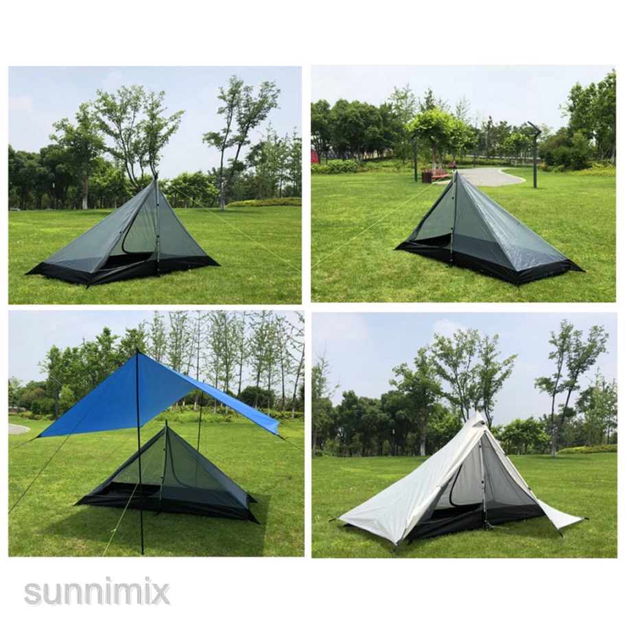 single trekking pole tent