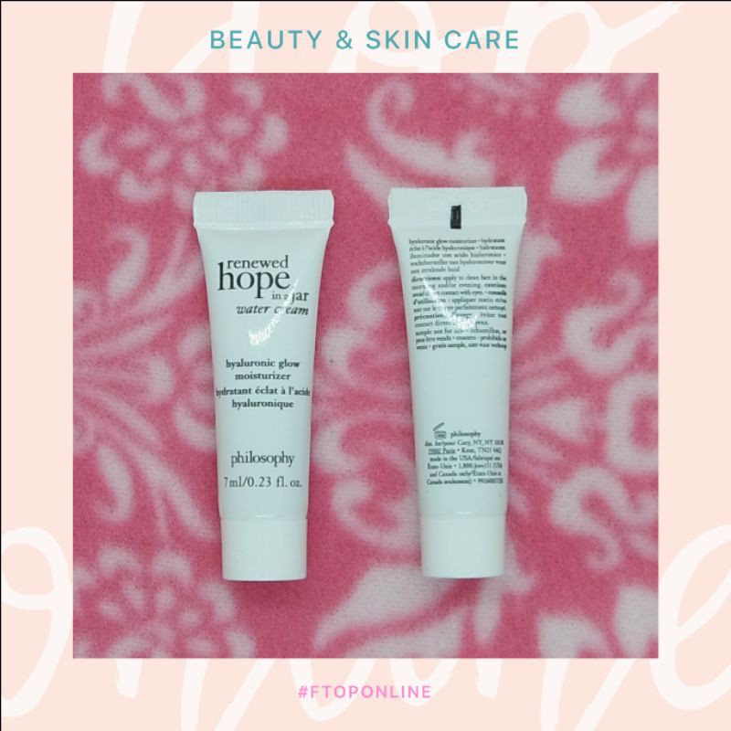 philosophy hyaluronic glow moisturizer