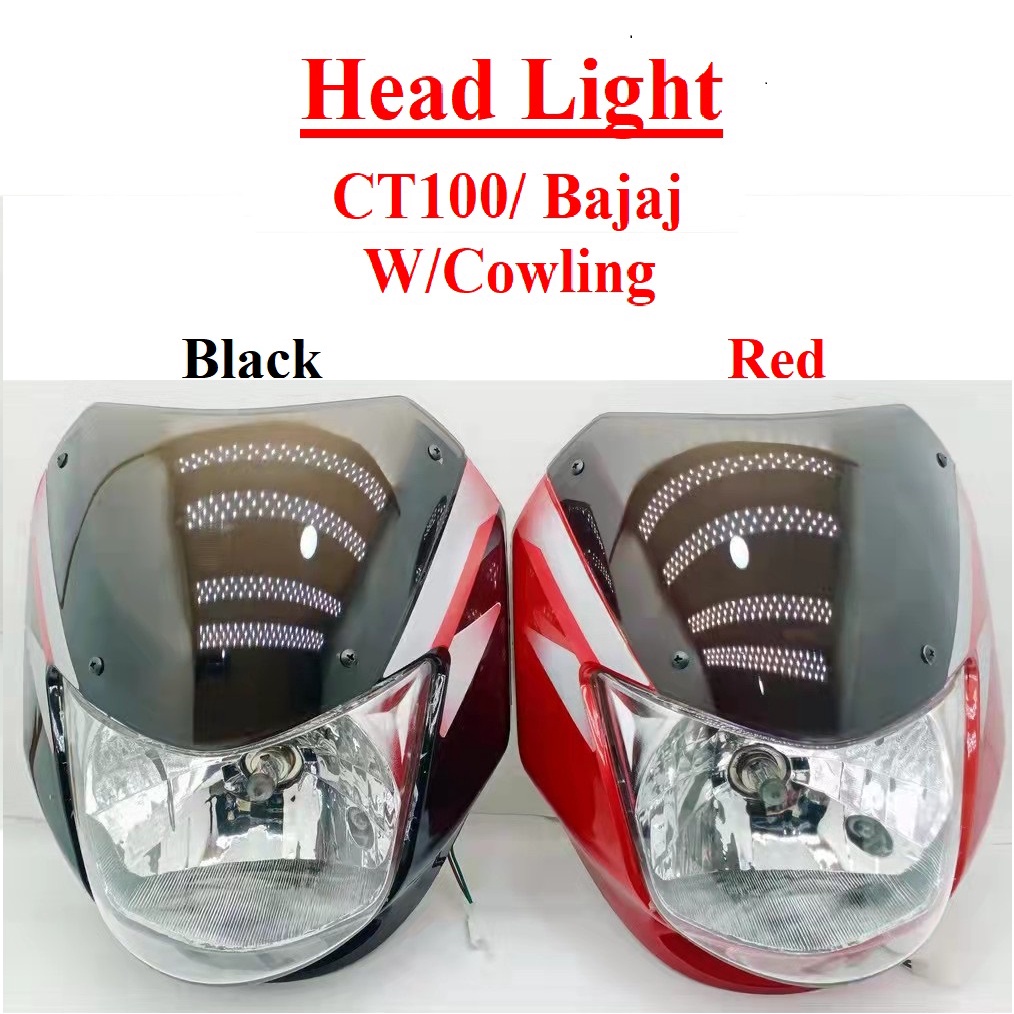 bajaj ct 100 headlight cover