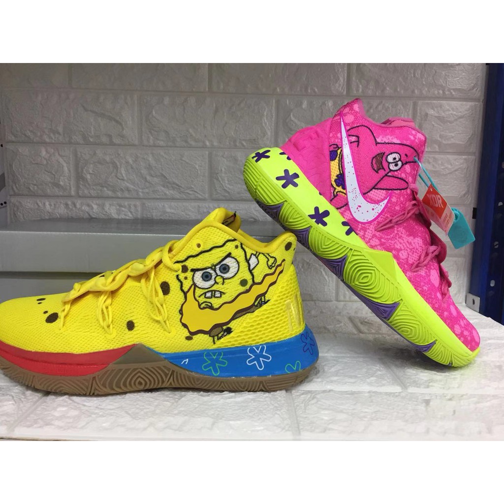 NIKE KYRIE 5 SPONGEBOB X PATRICK SEPATU BASKET