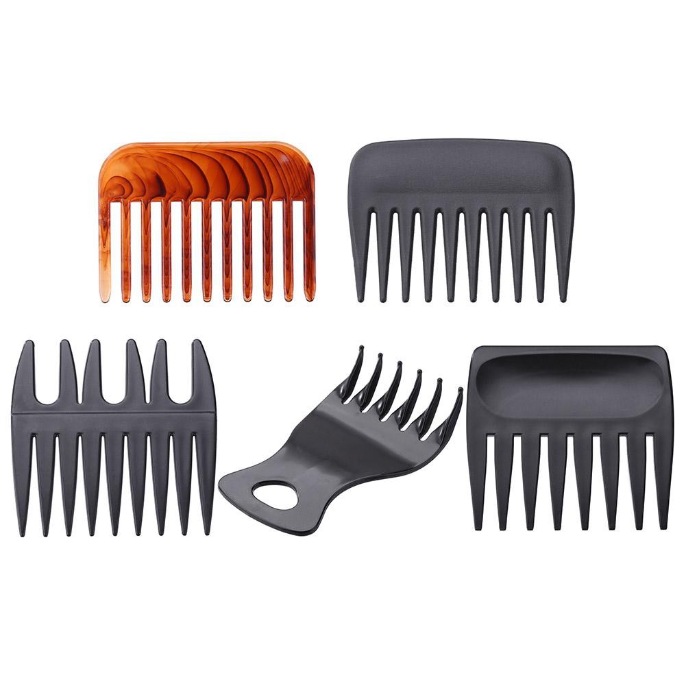 Men Large Tooth Curly Hair Comb Wide Teeth Beard Combs