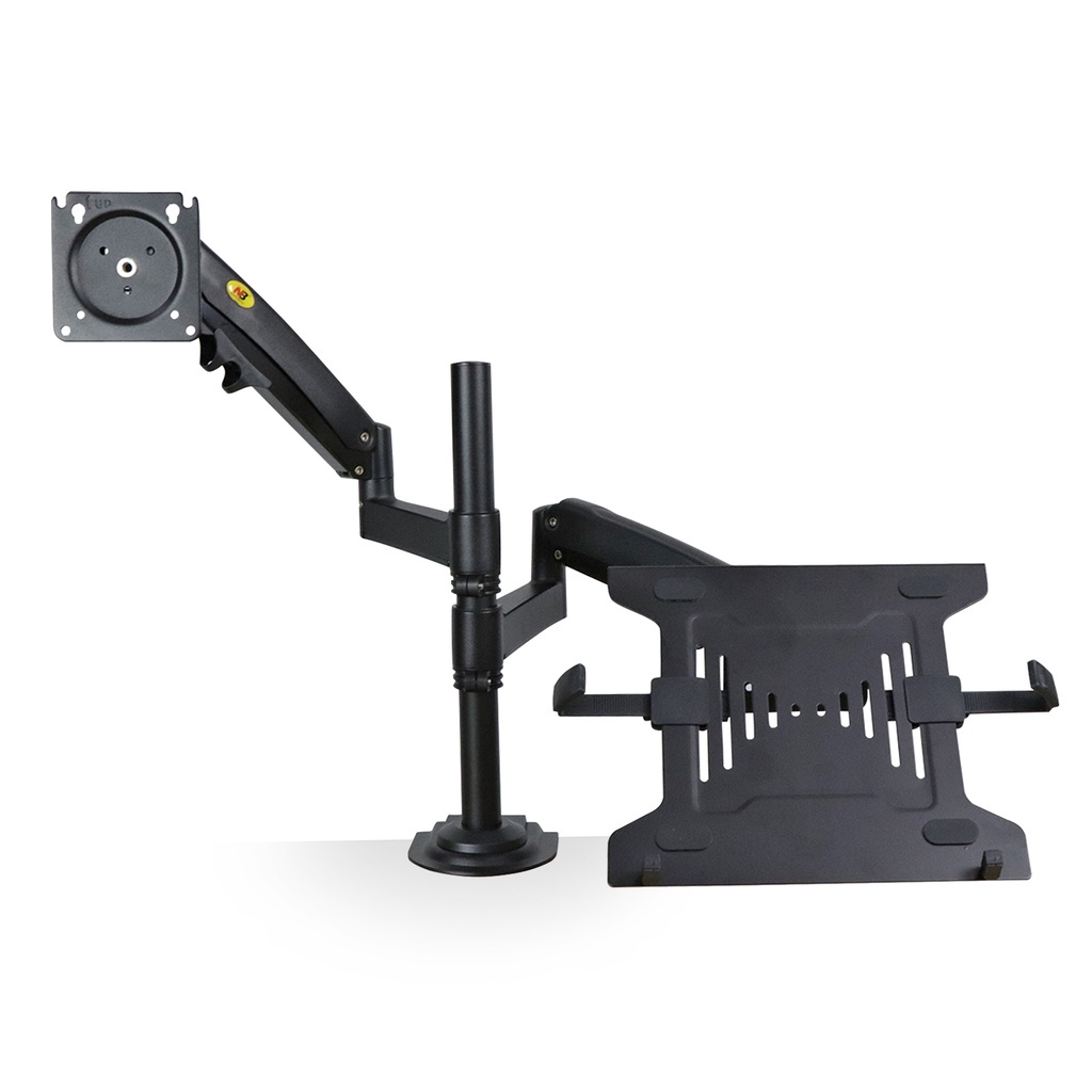 North Bayou NB H180 Dual Arm Double Monitor Desktop Mount for 22”32