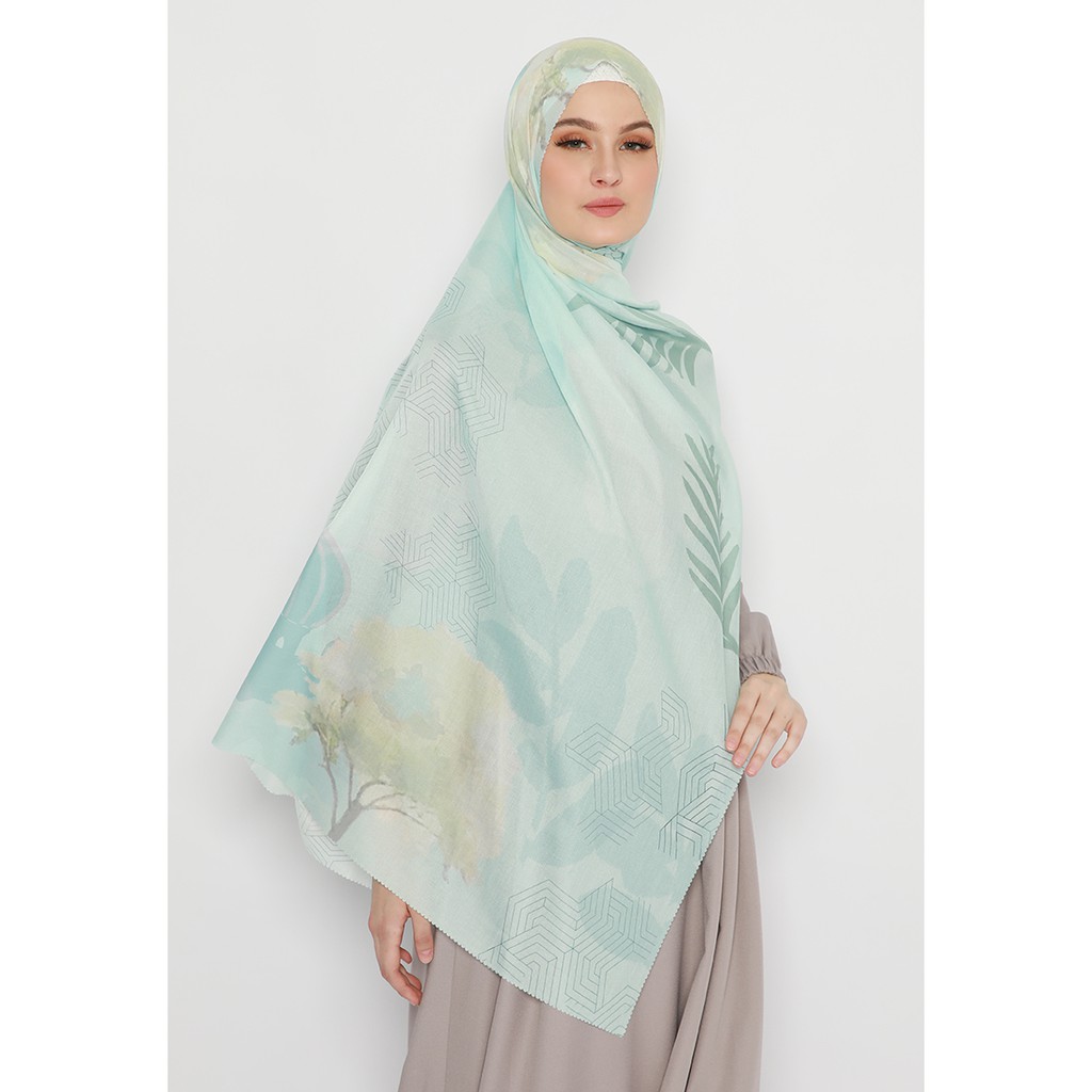 Fey Attire Hijab Quadrilateral Voal Ultrafine Laser Cut Hagia Scarf Motif Shopee Philippines