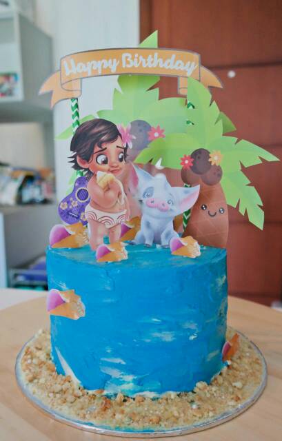 Baby Moana Cake Topper Shopee Philippines