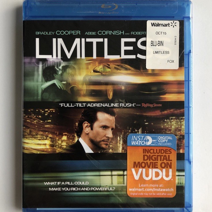 Limitless Blu Ray Movie Sealed And New Shopee Philippines