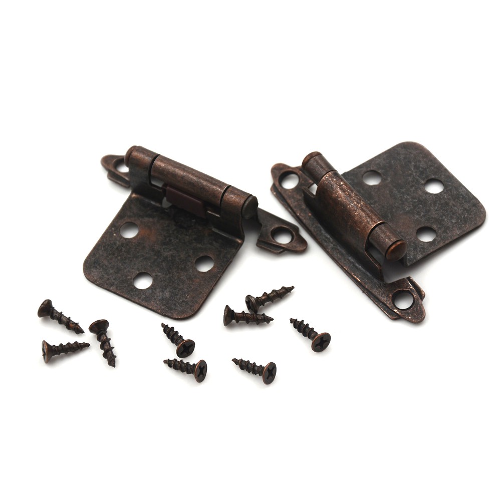 Vintage Cabinet Door Self Closing Hinges Stay Flush Overlay