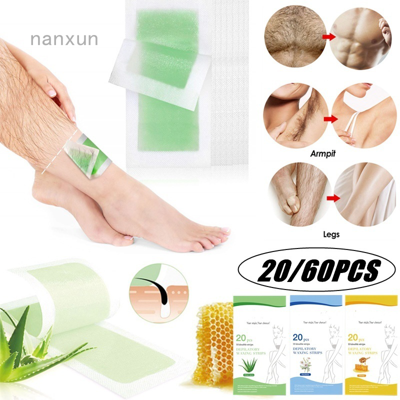 Wax Strips Hair Removal Wax Strips For Arms Legs Underarm Hair Eyebrow Bikini Shopee Philippines