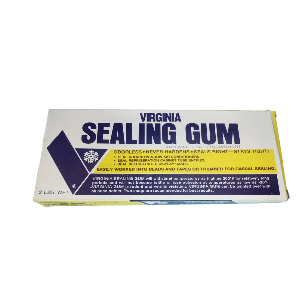 Virginia sealing gum 2 LBS odorless never hardens seal right Shopee