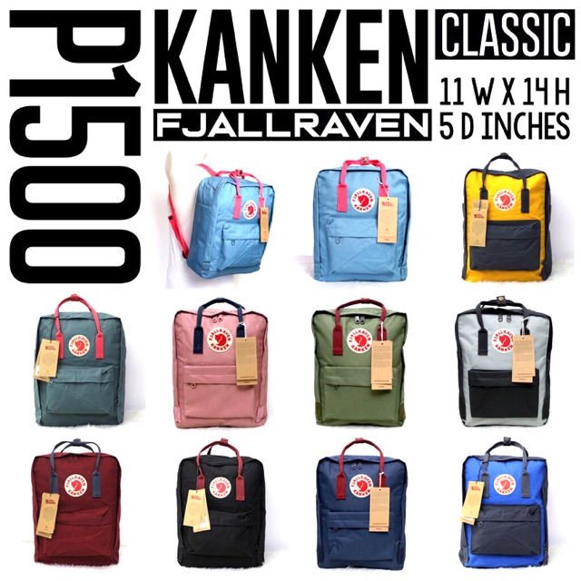 fjallraven kanken stock price