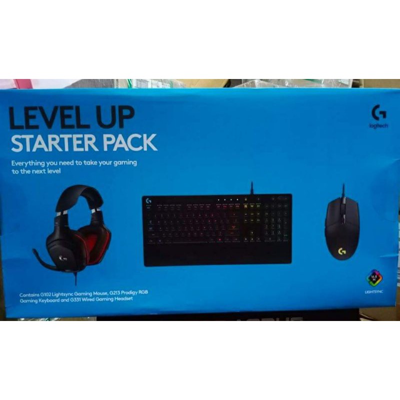 Logitech Starter Kit for PC - Logitech G331 Headset, G102 Mouse and G213 Keyboard | Shopee Philippines