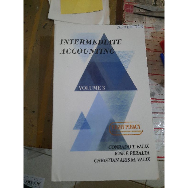 INTERMEDIATE ACCOUNTING VOL 3 2020 BY VALIX | Shopee Philippines