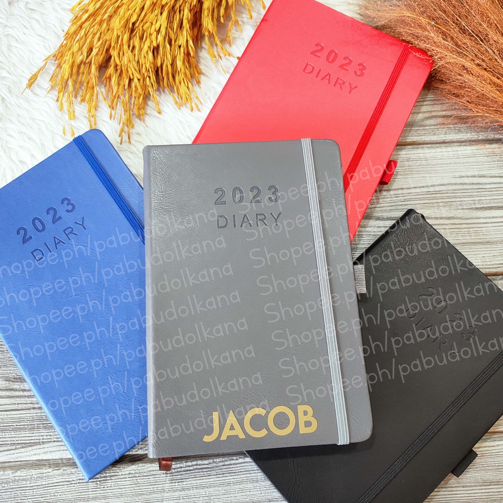 PERSONALIZED NAME 2023 Planner Diary Hard Cover with Monthly Weekly
