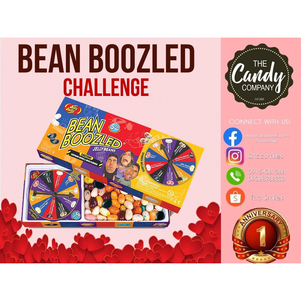 ♂ஐBean Boozled jelly beans challenge with spinner and without spinner