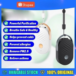 Portable Air Purifier Portable Vehicle Mounted Household Anion Neck Hanging Sterilization COVID-19