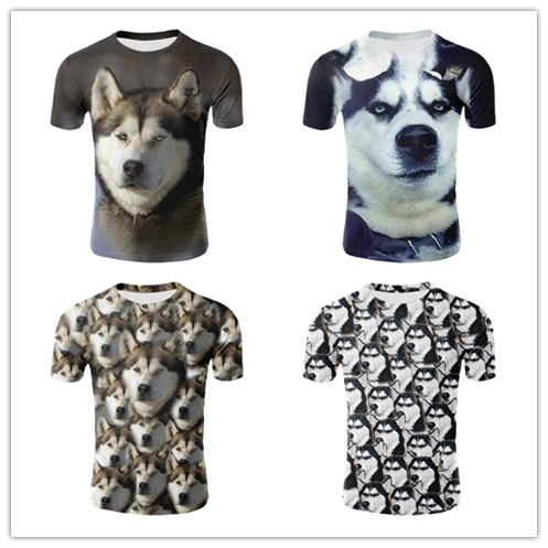 husky dog shirts