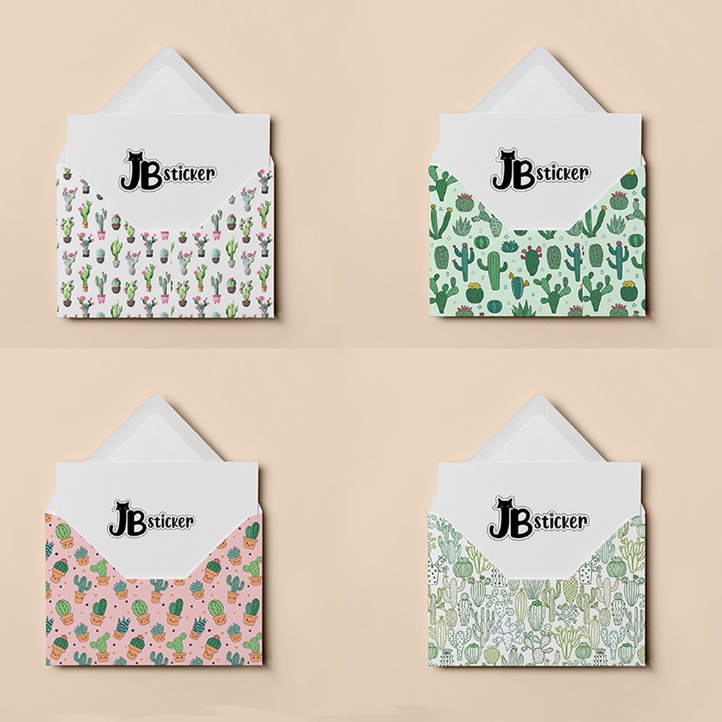 Cactus Mini Envelope 3x4.5inch, Toploader Envelope, Card Envelope, Gift