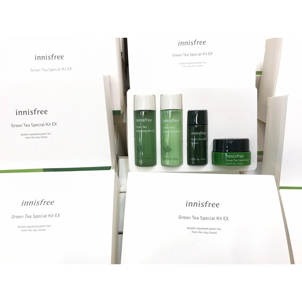 Innisfree Green Tea Special Kit Ex 4items Philipes