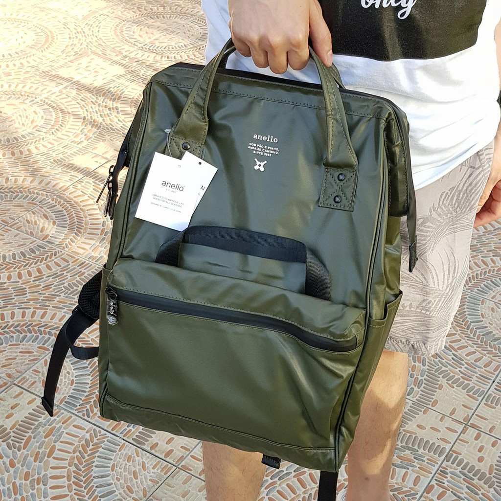 anello backpack army green
