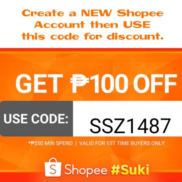 first time user shopee promo code
