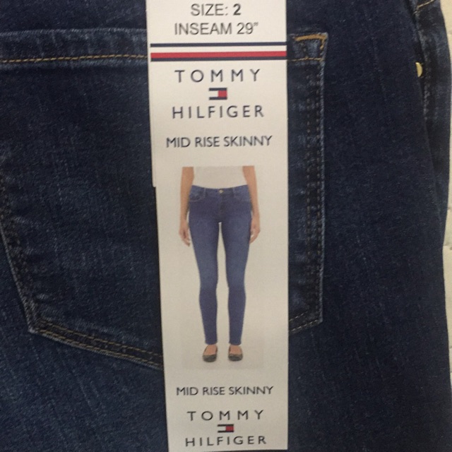 tommy hilfiger jeans size