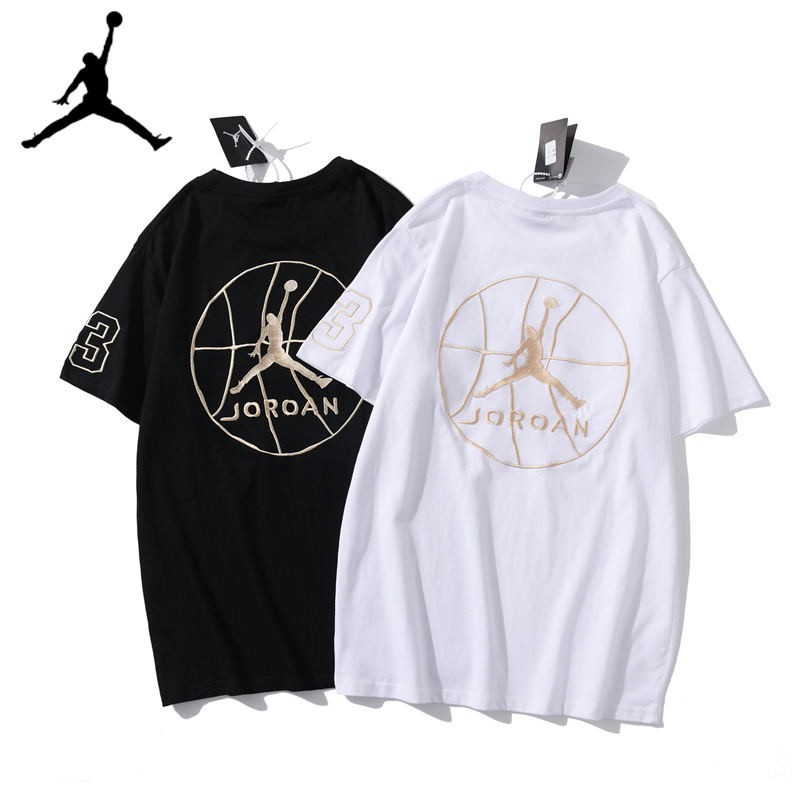 gold jordan t shirt