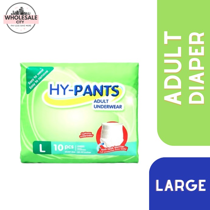 HY PANTS Adult Underwear Large 1 case (10pack) Shopee Philippines