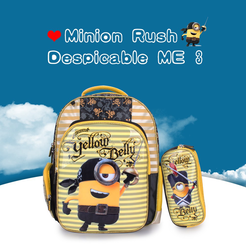 minion school bag